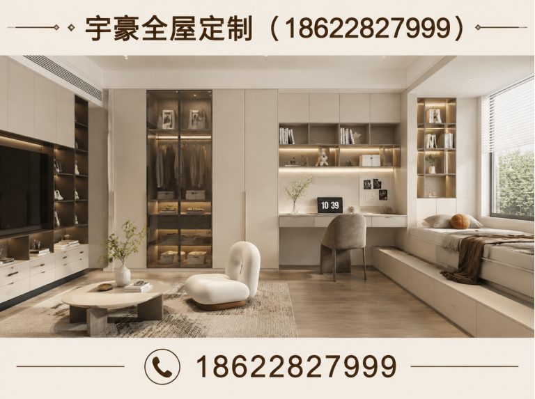 河北区门墙柜一体化展示图